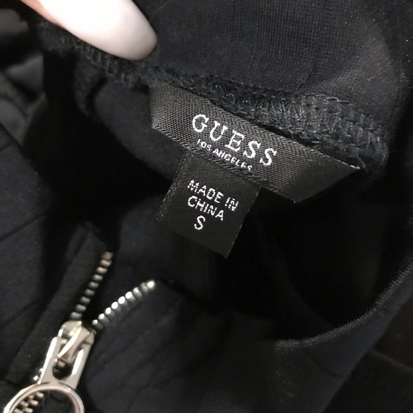 GUESS Black Bodycon Zipper Dress - Picture 11 of 11